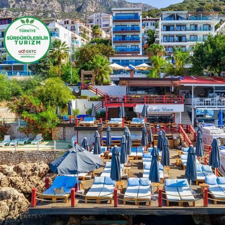 Sea View Hotel Kaş Eksteriør billede